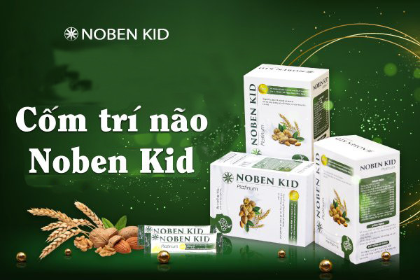 NOBEN KID là thương hiệu cốm trí não đến từ Việt Nam được sản xuất với nguồn nguyên liệu cao cấp từ Mỹ